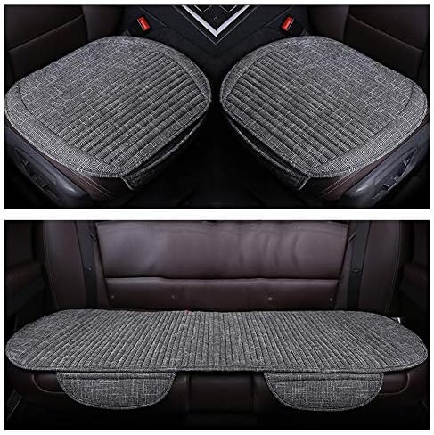 Lixiong カーシート 贈与 クッション夏用車内用シートカバー プロテクタークッション クールパッドマット 通気性 自動車用品用 ポリエステル さいず サイズ 138x49cm グレイ ぐれい 3個 色