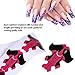 Anself 100Pcs Nail Form Sticker Nail Art Tip Acrylic UV Gel Nail Extension Guide Self-Adhesive Form