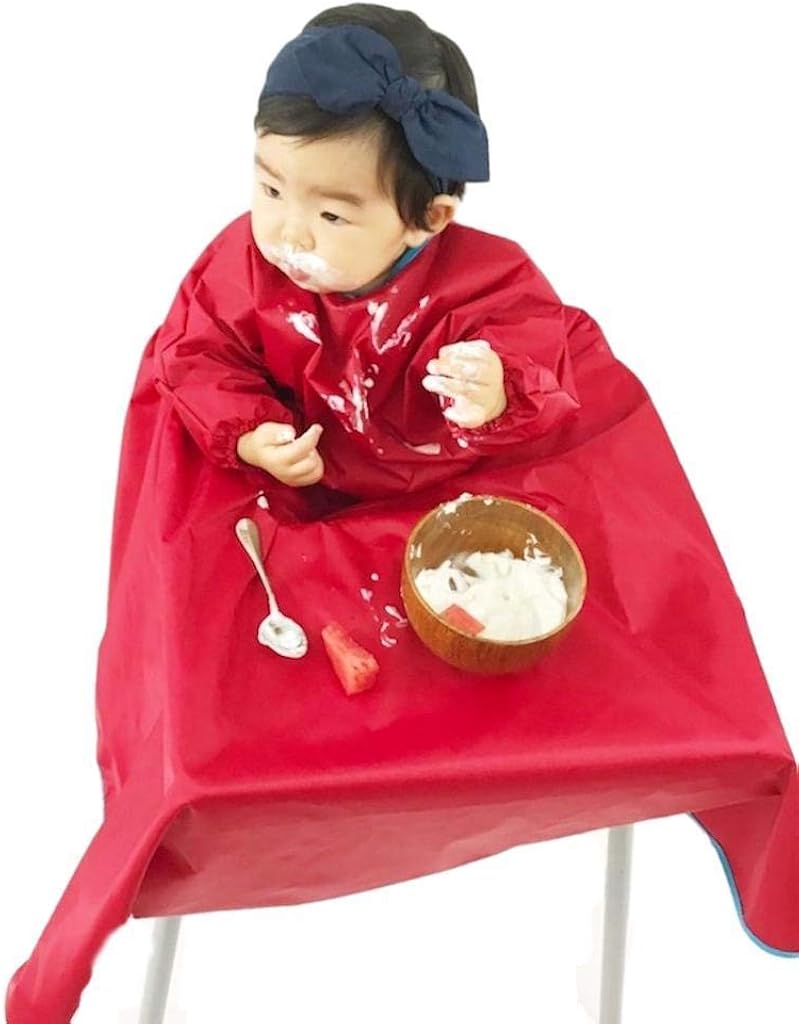 bib that attaches to high chair