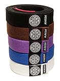 Maeda Brand Gi Material BJJ Belts