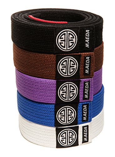 Maeda Brand Gi Material BJJ Belts
