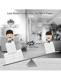 Toner compatible con CE278 A (HP 78 A Reino Unido) Black Laser Toner Cartridge para uso en HP LaserJet Pro M1536dnf, Pro P1606dn, P1560, P1566, P1600, P1606 Impresoras, 4 Negro