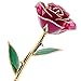 Budding 24K Rose Gifts for Her, Love Dipped Gold Real Rose Flower Preserved Eternal for Wife, Mom, Grandma for Anniversary, Mothers' Day, Birthday, Home Decor