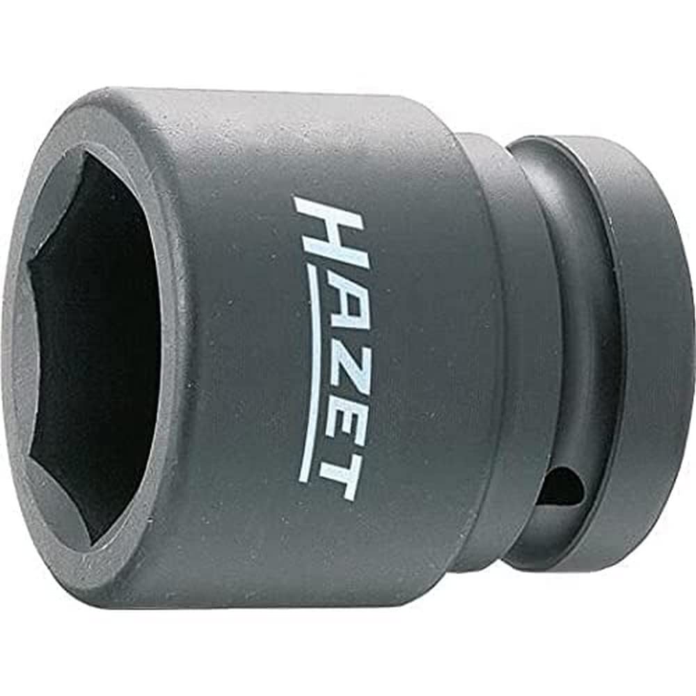 HAZET 1100S-55 87 mm 6-Point Impact/Power Screwdriver Socket Hexagon Profile - Phosphatised/Oiled