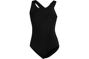 beautyin Girls Swimsuit One Piece Swimwear Athletic Competition Bathing Suit 7-16Y