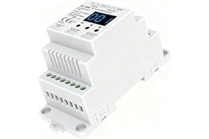 DMX512 LED Dimmer AC 220V 230V 110V 2 Channel Dimmable Triac DMX Controller DIM Rail Bulb Lamp Light Triac Dimmer Switch S1-D