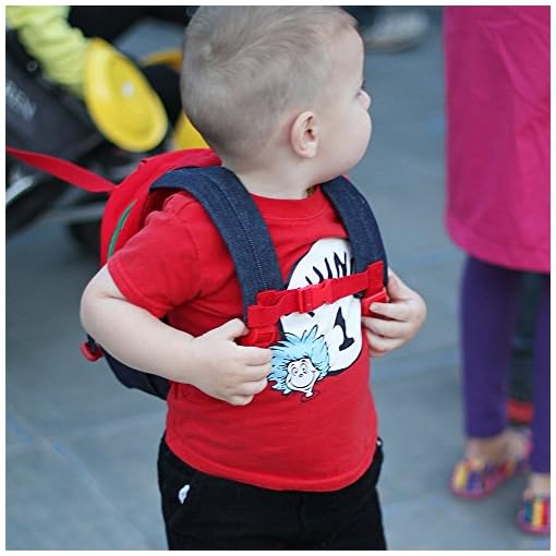 Toddler Backpack with Leash Never Lets Your Kids Get Away! Cute Child Safety Harness Bag for Pre-School! Keeps Essential Items Ready for Childcare! Great for Boys and Girls ! (Old Red) - Image 6