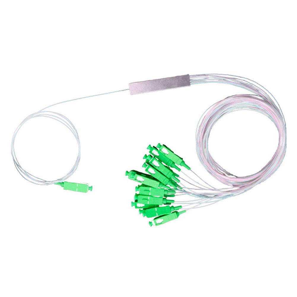 Ultra-Fine Fiber Splitter 1x16 0.9sm Sm Sc Plc Type Optical Splitter 1260-1650nm Plc Single-Mode Pigtail Fiber Splitter