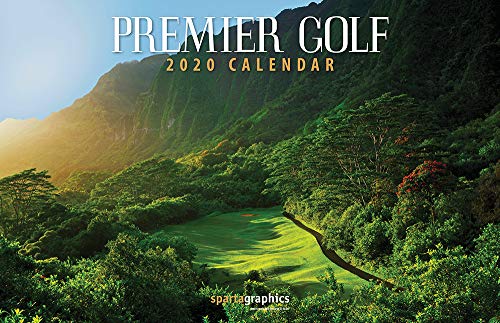 2020 Premier Golf Deluxe Wall Calendar by 