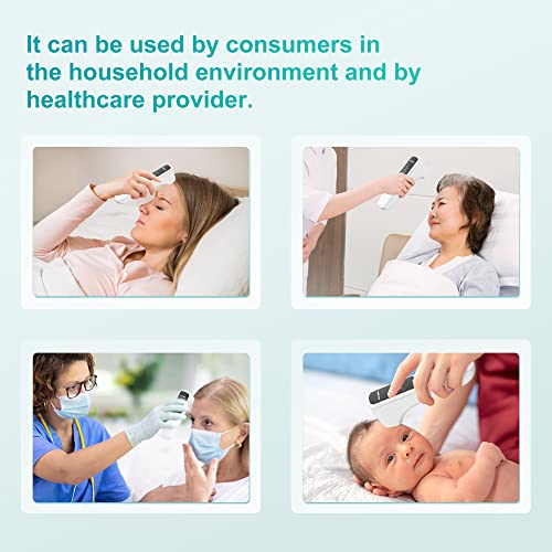 CHOICEMMED Forehead Infrared Thermometer Gun Newborn, Baby, Kids, and
