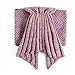 Kpblis Warm and Soft Mermaid Tail Blanket diffenrent Colors Mermaid Blanket for Kids and Adult(Pink 56