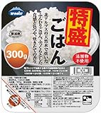 ウーケ ふんわりごはん 特盛り国内産100% 300g&times;24個