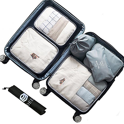 OEELuggage Packing Organizers Packing Cubes Set for Travel