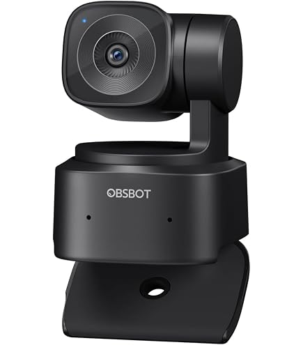 OBSBOT Webcam Tiny SE 1080P 100 FPS para PC, câmera de streaming