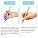 Firesara Pencil Grips, Ergonomic Rainbow Pencil Grips for Kids Handwriting, Pencil Grips Posture Correction Training Writing Aids Claw for Adults Preschoolers Students Special Needs(12Pcs)