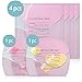 CELDERMA Crystal Hydrogel Sheet Mask Pack - Premium Mask and Patch Set for Hydrating, Moisturizing, Nutrition, Brightening, and Anti-Wrinkle Benefits (4 Sheets, 2 x 3 Patches)