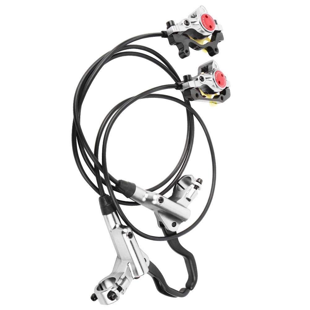 1 Pair MTB Disc Brake Set Durable Mountain Bike Hydraulic Disc Brakes