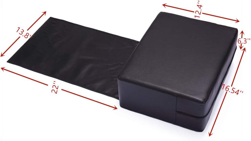 OOTORI Black Waterproof Barber Beauty Salon Spa Equipment Styling Chair Child Booster Seat Cushion for Baby & Kids: Kitchen & Dining