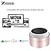Zosam Mini Wireless Speaker, Portable Bluetooth Speaker with HD Sound, 4H Play-time, Built-in Mic, TF Card Slot, FM and LED Lights for Home, Travel