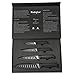 Ceramic Knives Set FeelingCool Essential Kitchen Knives with Sheaths–6