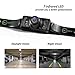 【Upgrade Version】 Backup Camera, Esky Rear View Camera Waterproof High Definition Color Wide Viewing Angle License Plate Camera with 7 Infrared Night Vision LED