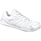 chassé Surge Womens Cheerleading Sneaker - White Low Profile Cheer Shoe - Adult Sizes