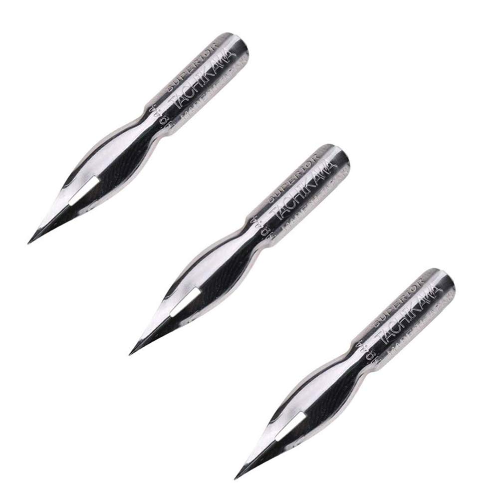 Tachikawa Manga Pen Nib Japan Character Pen - 3pc