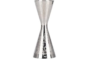 Stainless Steel Jigger Set, 30ml 45ml Drink Measuring Cups Bartending Tools Cocktail Jigger with Scale