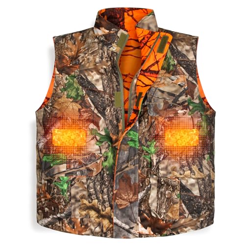 GUGULUZA Reversible Heated Hunting Vest