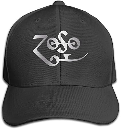 Led Zeppelin Band (3) Platinum Logo Adjustable Baseball Hat