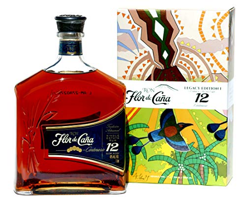 Flor de Cana Centenario 12 Jahre Rum 40% 1,0l Flasche