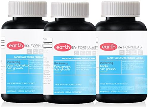 Universal 3X Thickening Hair Growth Capsule System (Formulated for Men and Women)