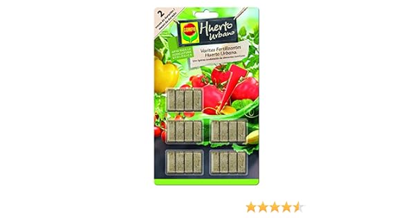 Compo Varitas Fertilizantes para Tomates y hortalizas de 2 Meses ...