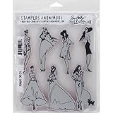 Stampers Anonymous Tim Holtz Cling Rubber Runway