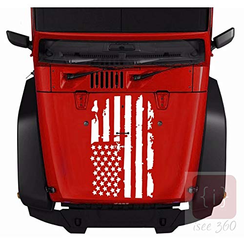ISEE 360 Vinyl Car Sticker, 50 x 78 cm, Black