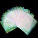 PrettyDiva Mermaid Nail Decals, 24 Sheets Holographic Laser Nail Art Sticker Decals Self-adhesive