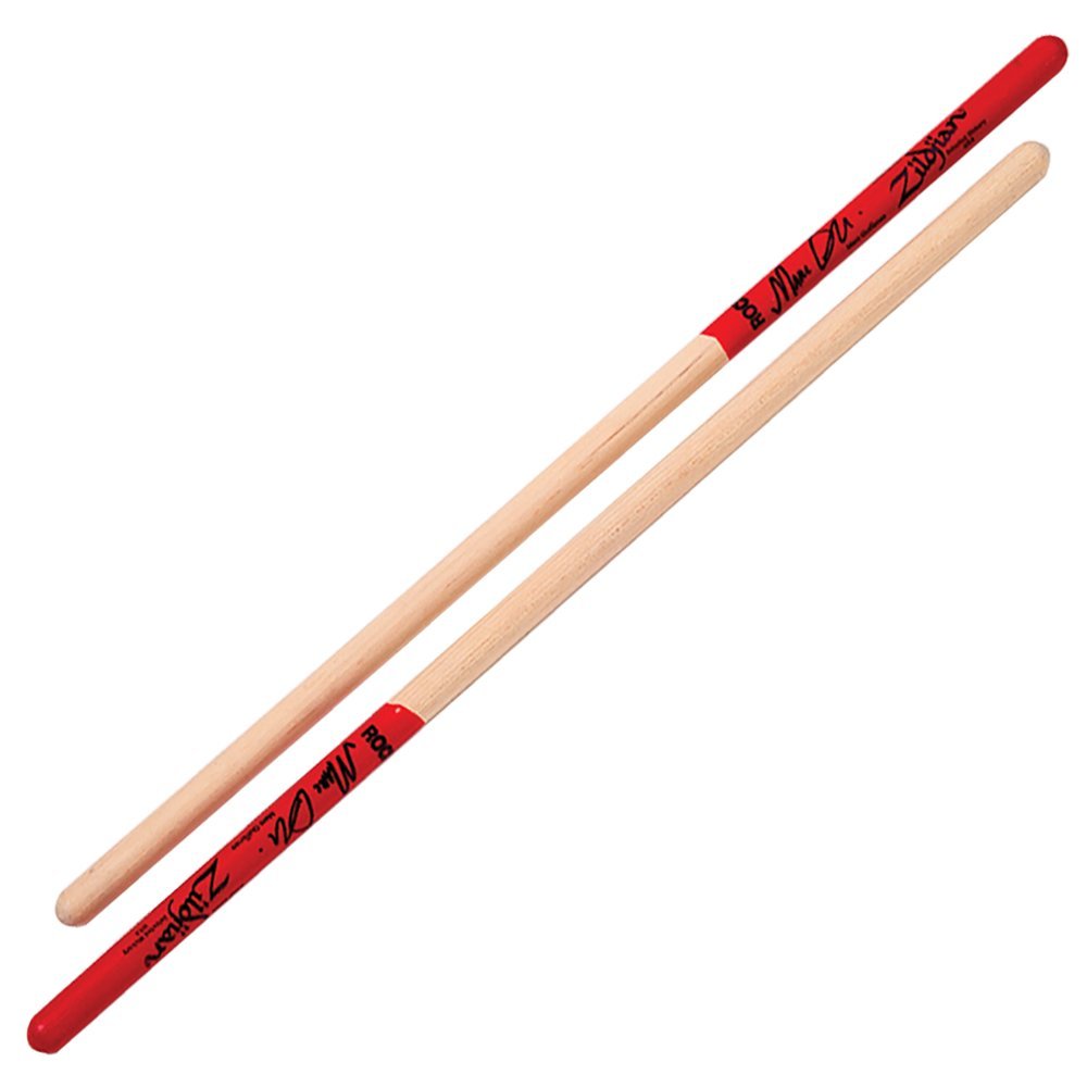 Zildjian Artist Series Hickory 'Rock' Timbale Sticks - Marc Quinones - Red DIP
