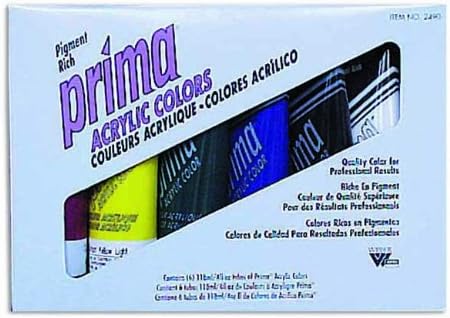 Prima Acrylic 6 Tube Starter Set