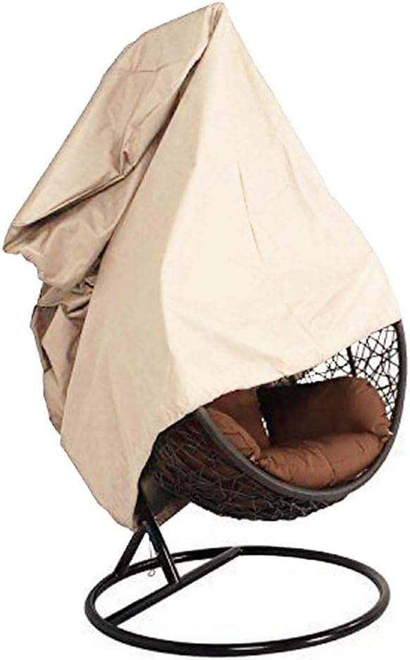 QLING Abdeckung für Hängesessel, wasserfest beschichtet, für Terrasse