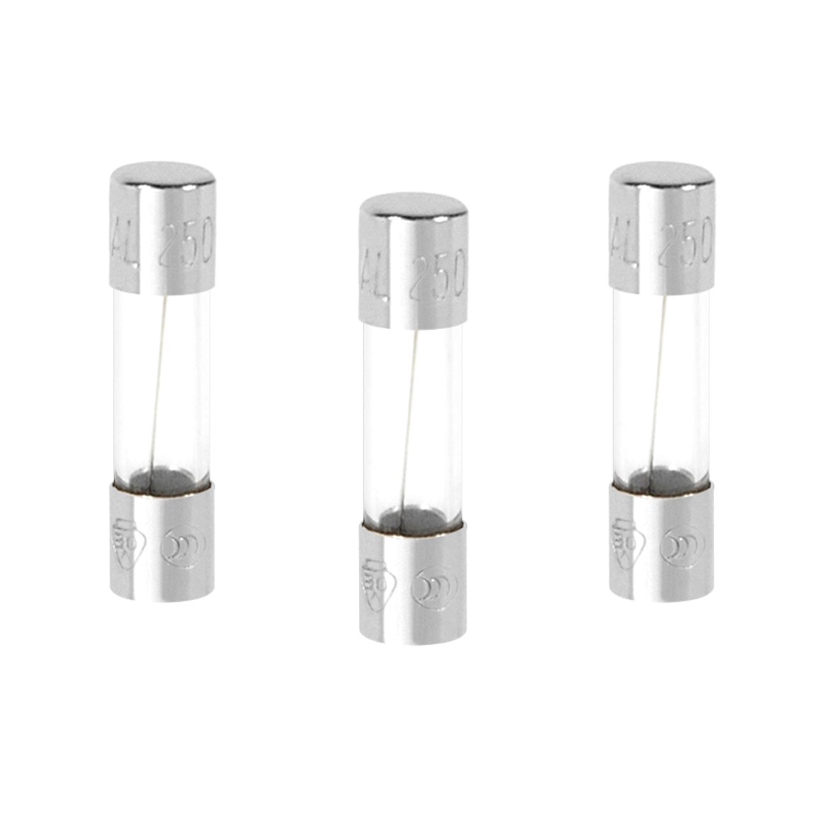 Debflex 715826 3 Glass Fuses 5 x 20 1 A, 250 V