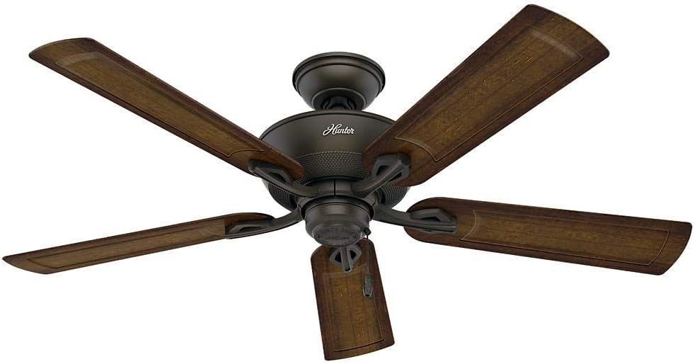 Hunter Caicos 52 In New Bronze Wet Rated Ceiling Fan Amazon Com