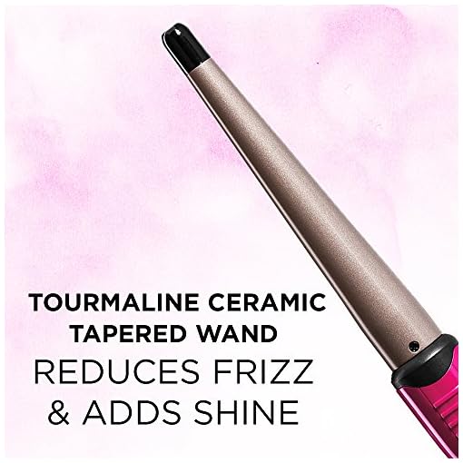 INFINITIPRO-BY-CONAIR-Tourmaline-Ceramic-Curling-Wand-1-inch-to-12-inch-Pink INFINITIPRO BY CONAIR Tourmaline Ceramic Curling Wand