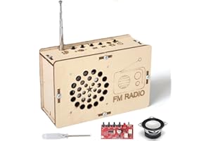 ANNISOKA STEM Toys for Ages 6-8-13 Science Kits DIY Building Your Own Radio Crafts for Kids Stocking Stuffers Birthday Gifts for 9 11 12 14 15+ Year Old Boys Girls Teens Circuit Engineering Electronics Project