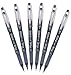 Pilot P-700 Rollerball Stick Gel Pen, (6 Pack, Black)