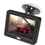 3.5'' Inch TFT LCD Car Color Rear View Monitor Screen for Parking Rear View Backup Camera With 2 Optional Bracket