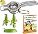 Chef Wonders Lemon Squeezer Heavy Duty Stainless Steel Grade 304 with Citrus Sprayer Set