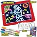 Ontel Magic Pad | Light Up LED Board | Draw, Sketch, Create, Doodle, Art, Write, Learning Tablet | Includes 3 Dual Side Markets, 30 Stencils and 8 Colorful Effects, As Seen on TV (MAPA-MC12/6)