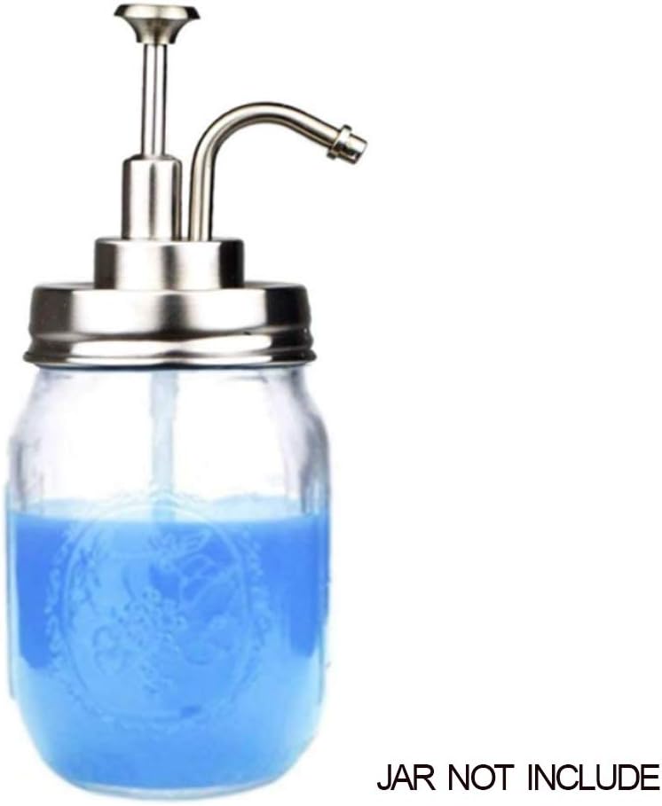Run Snail Diy Rust Proof Mason Jar Stainless Lotion Pump Soap