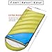 FUNDANGO Oversized Sleeping Bag -4 Season Warm Weather Winter, Lightweight, Waterproof-Great Adults & Kids - Excellent Camping Gear Equipment, Traveling Outdoor Activities.(Single)