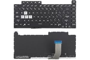 PC Laptop Replacement US Version Colorful 16 Pin Backlit Laptop Keyboard for ASUS ROG Strix Scar G512 G512LV G512LW G512LI Pa